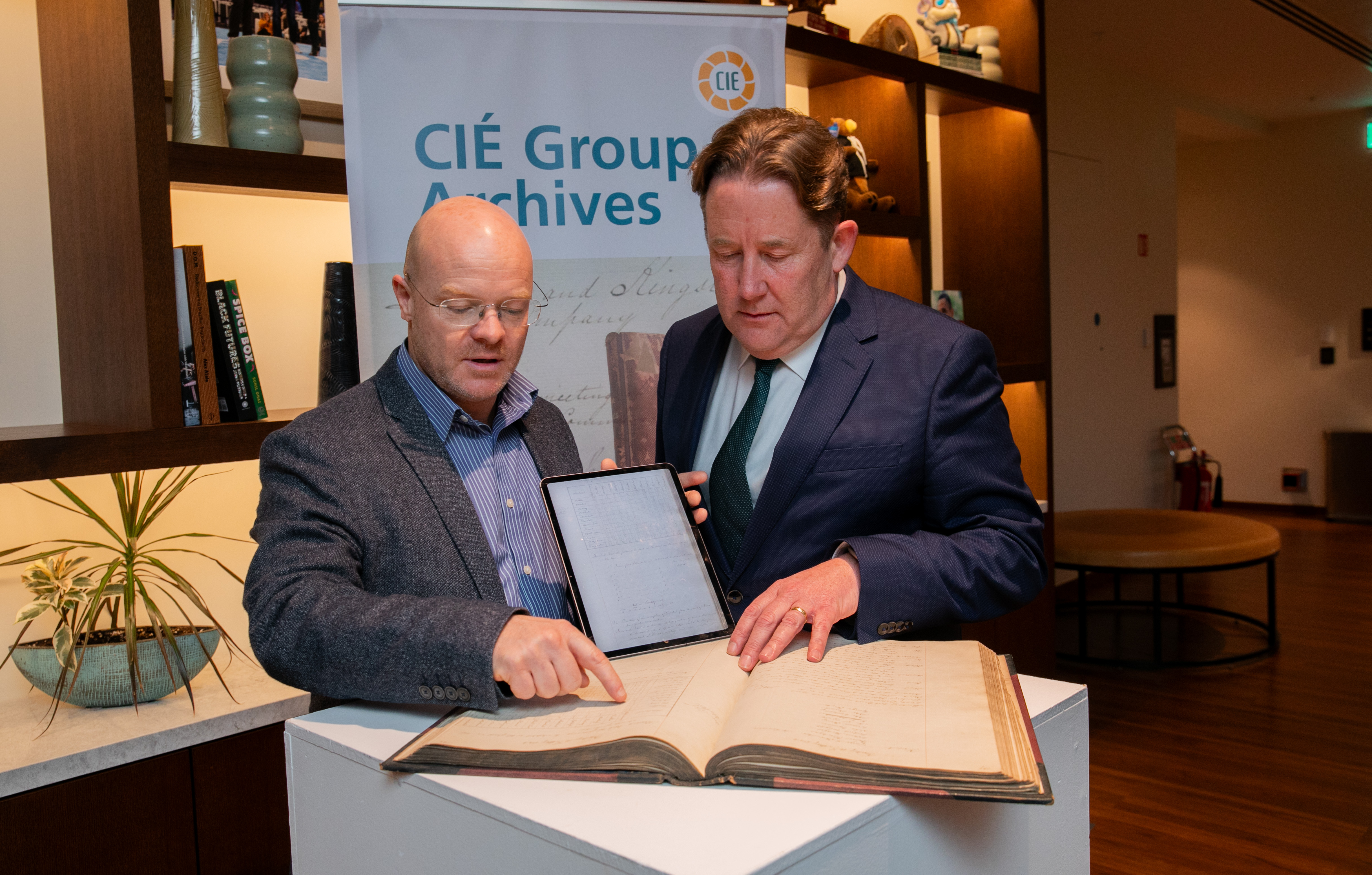 Minister for Transport Launches CIÉ Group Archives Online Catalogue, 6 November 2025