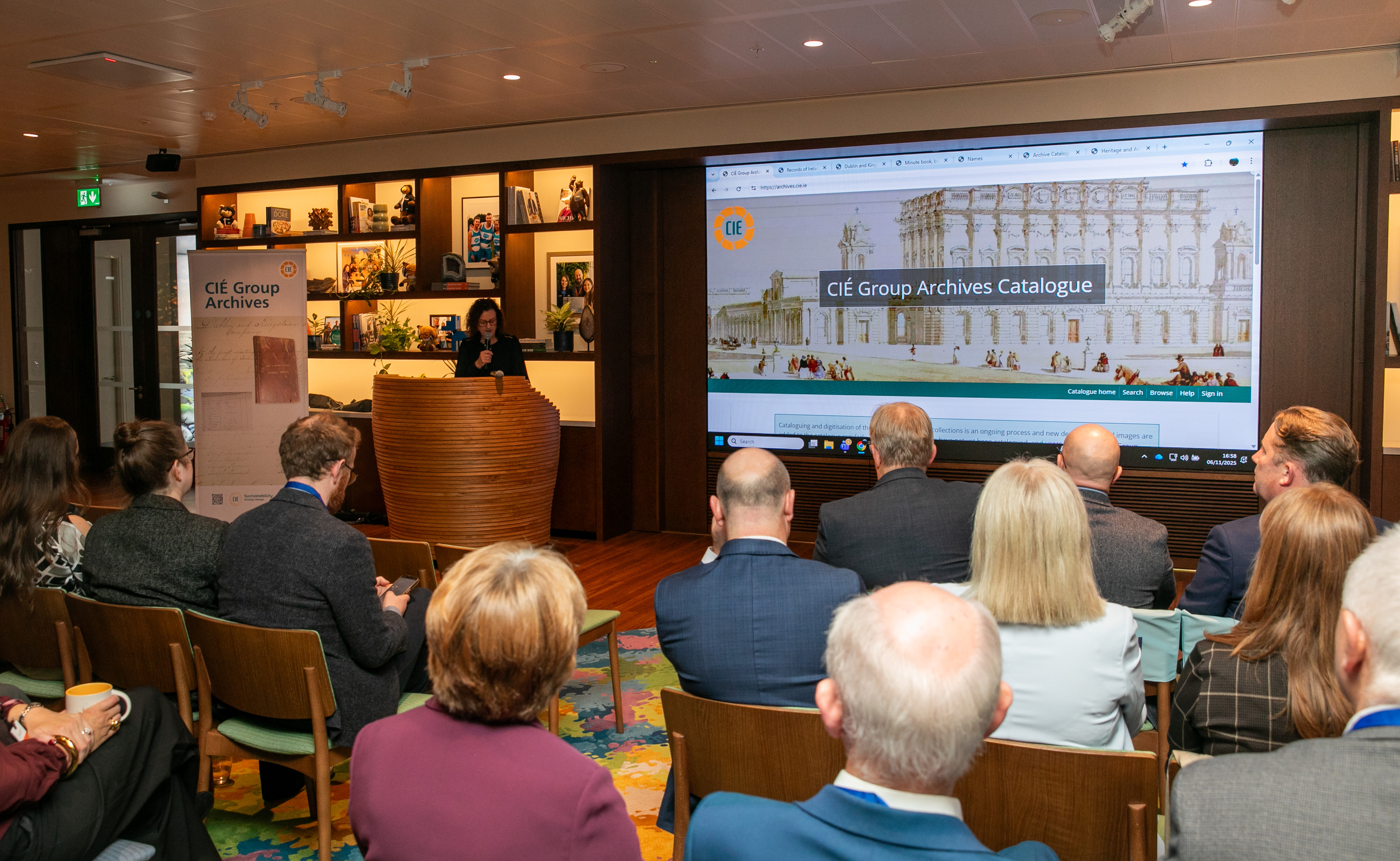 Minister for Transport Launches CIÉ Group Archives Online Catalogue, 6 November 2025