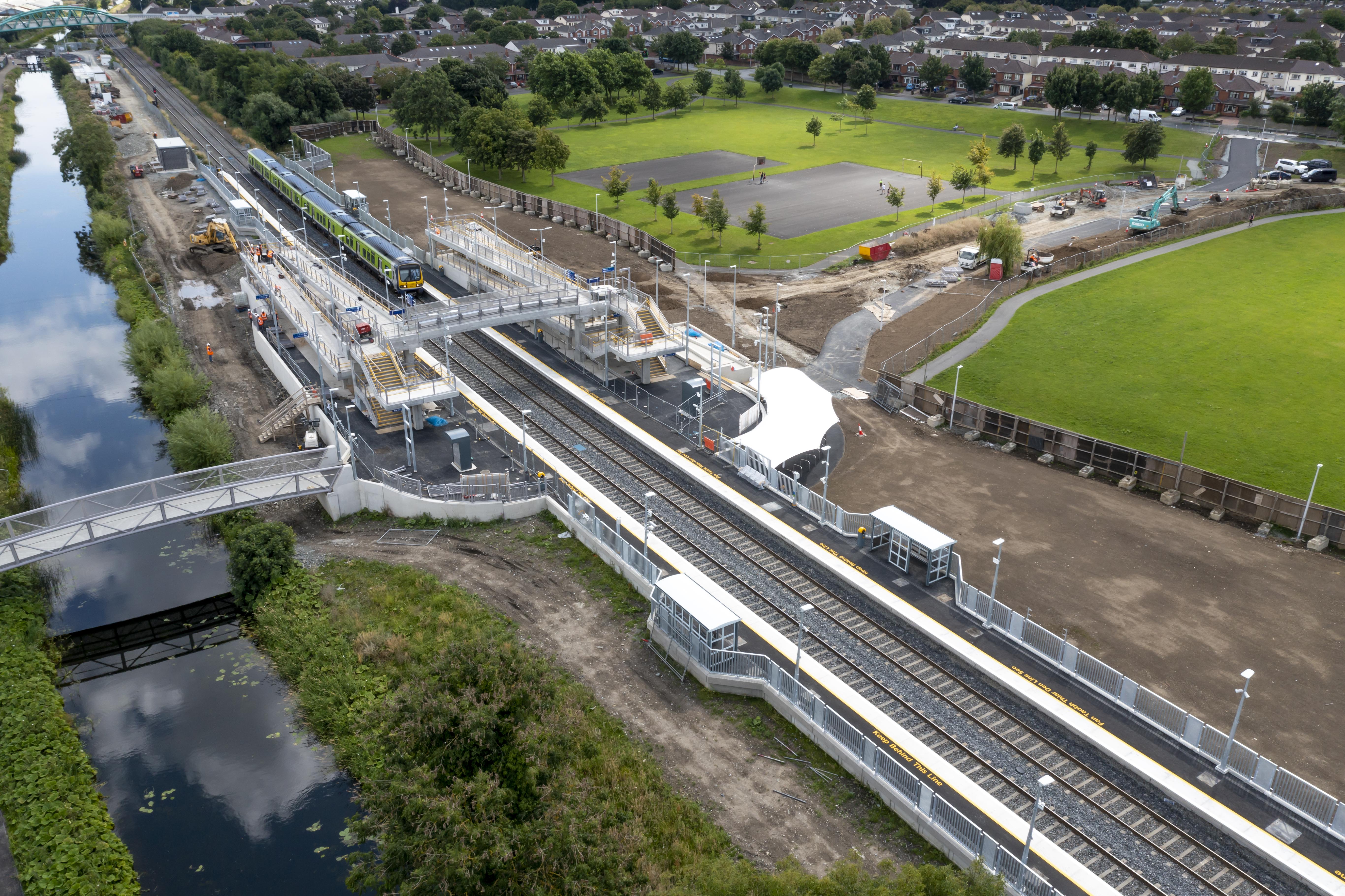 Pelletstown Station opens on 26th September