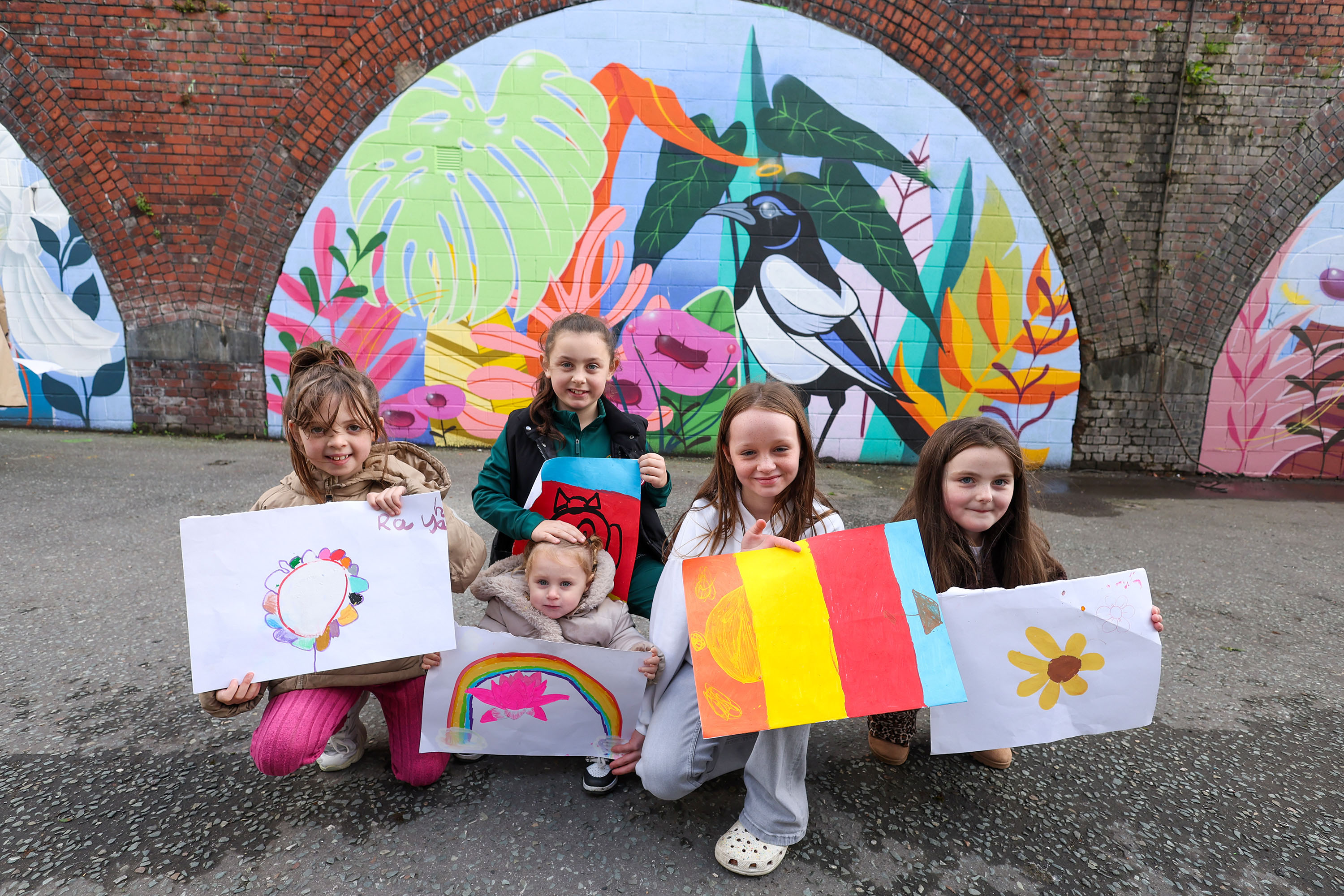 Part of the Courtney Place group of young artists