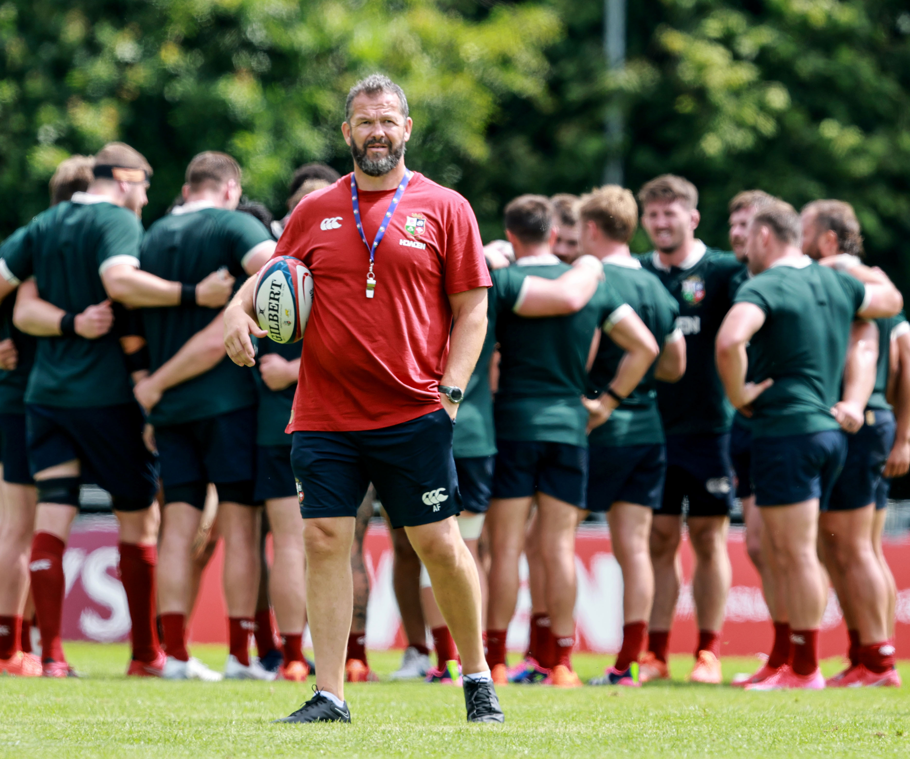 Andy Farrell Lions 2025