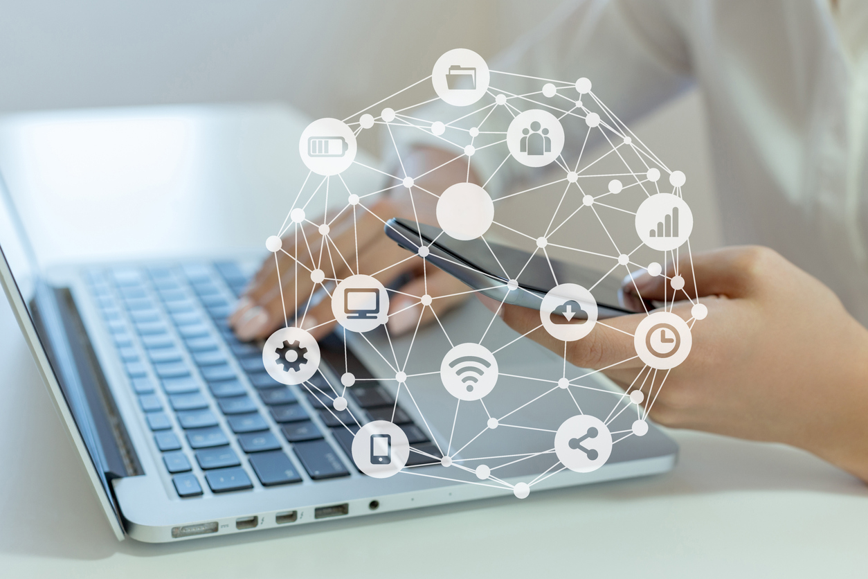 Digital Channels on Laptop