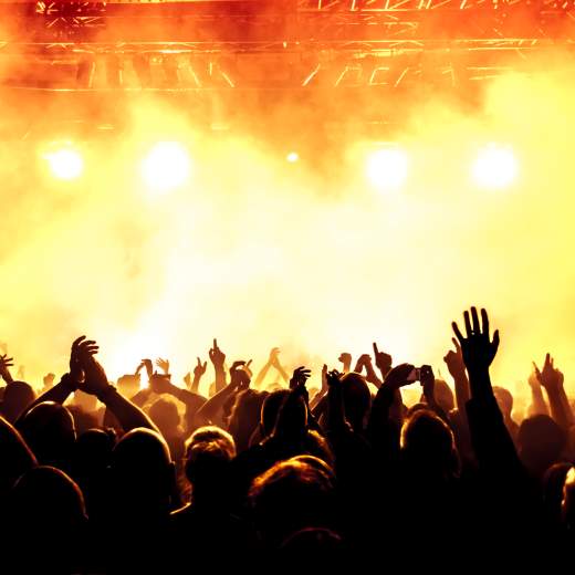 Concert night time