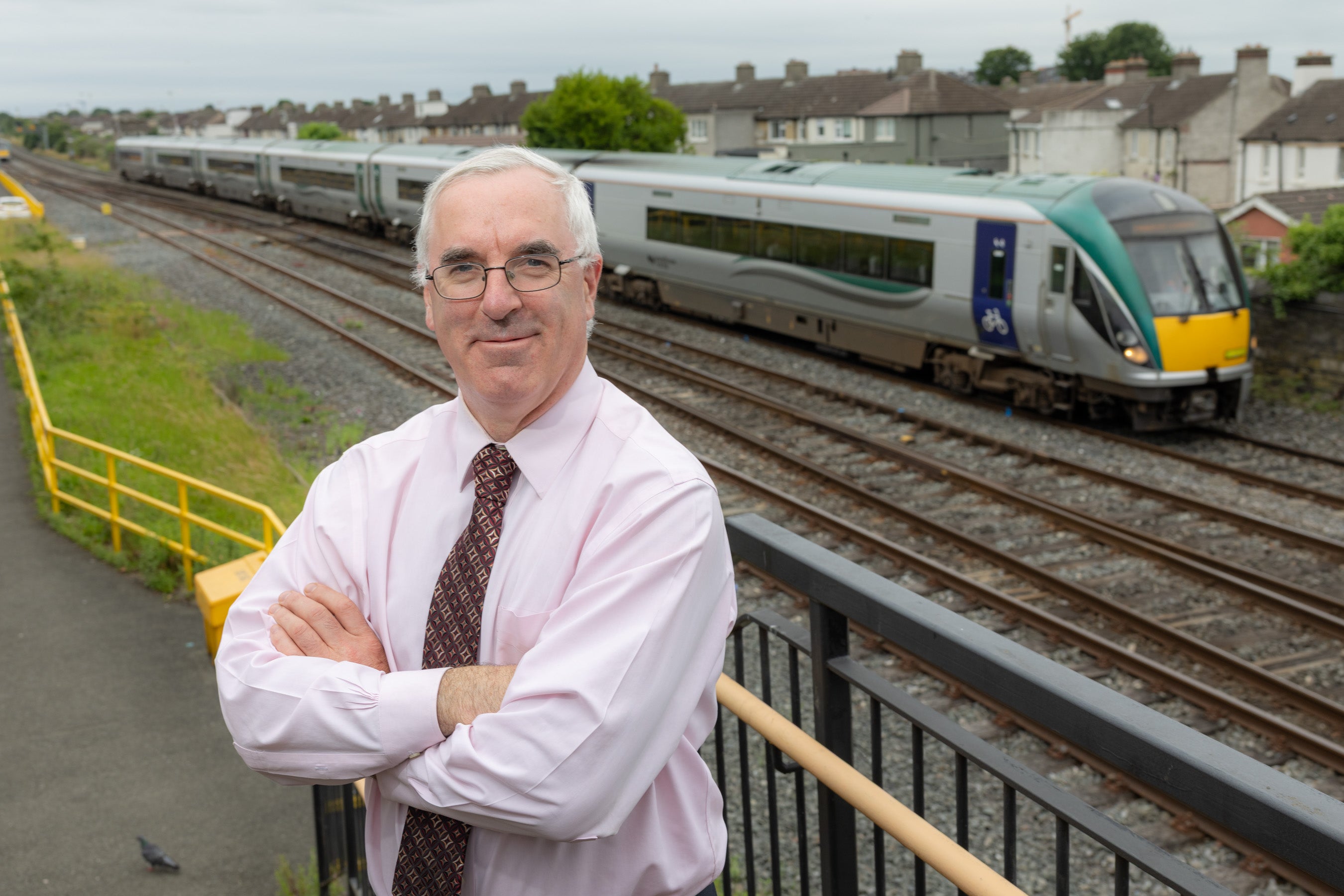 Pictured at the signing of a new contract between Iarnród Éireann - Irish Rail (IÉ) and RSRG was Cathal Mangan, Chief Civil Engineer, Director - Infrastructure Manager (designate)