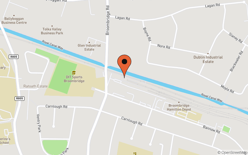 Droichead Broome map