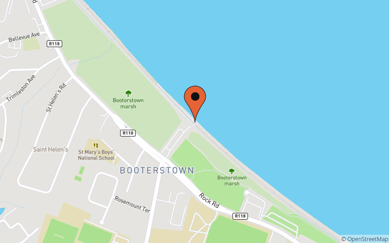 Booterstown map