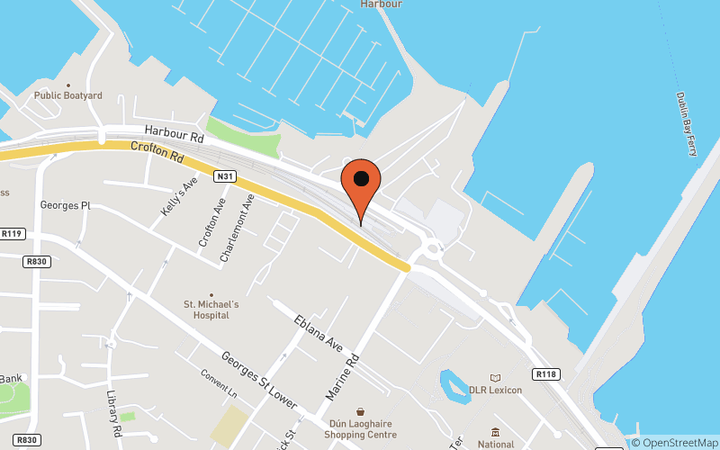 Dun Laoghaire (Mallin) map