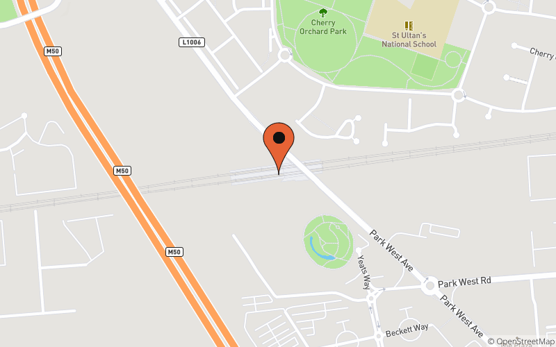 An Pháirc Thiar agus Gort na Silíní map