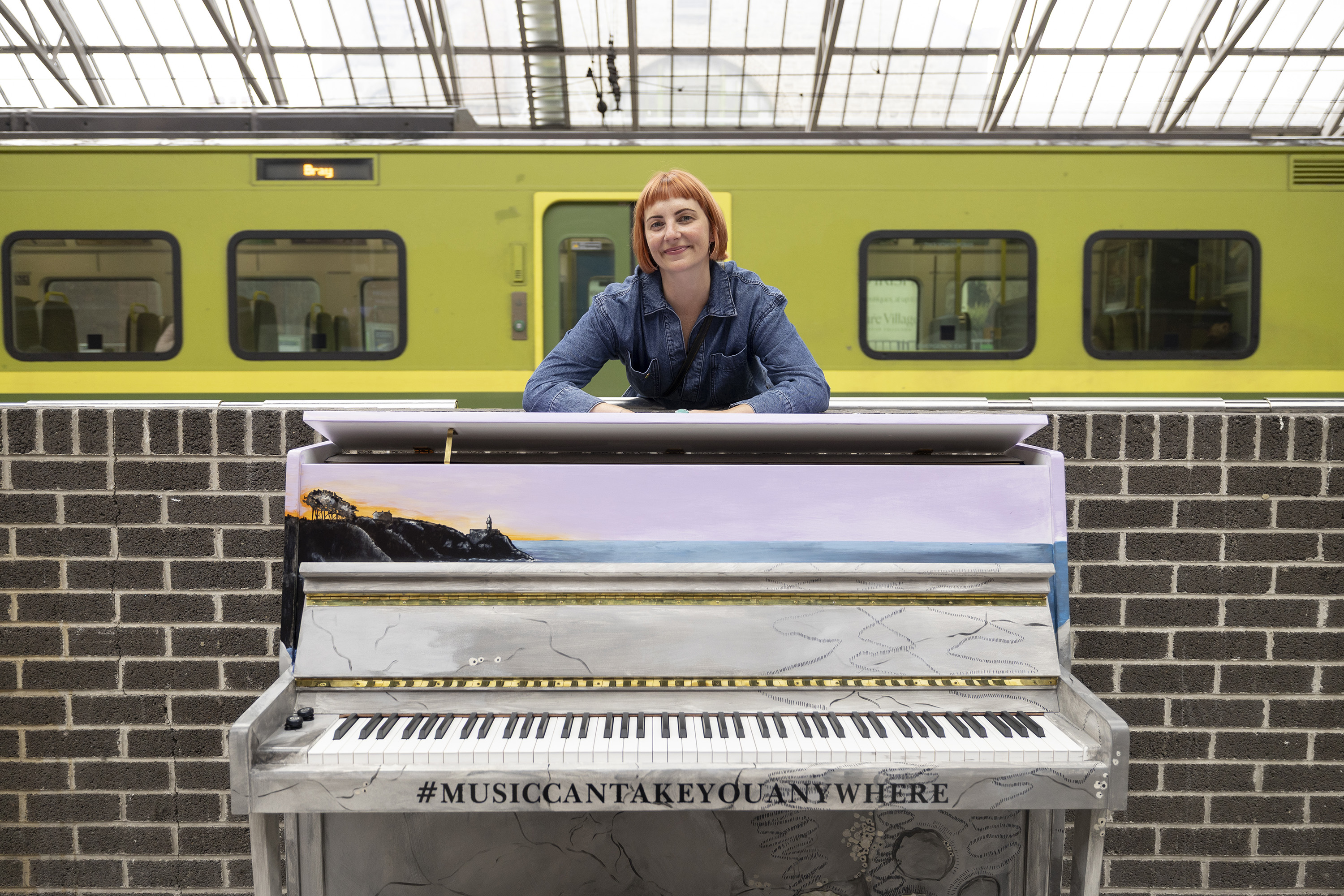 Piano at Pearse Station