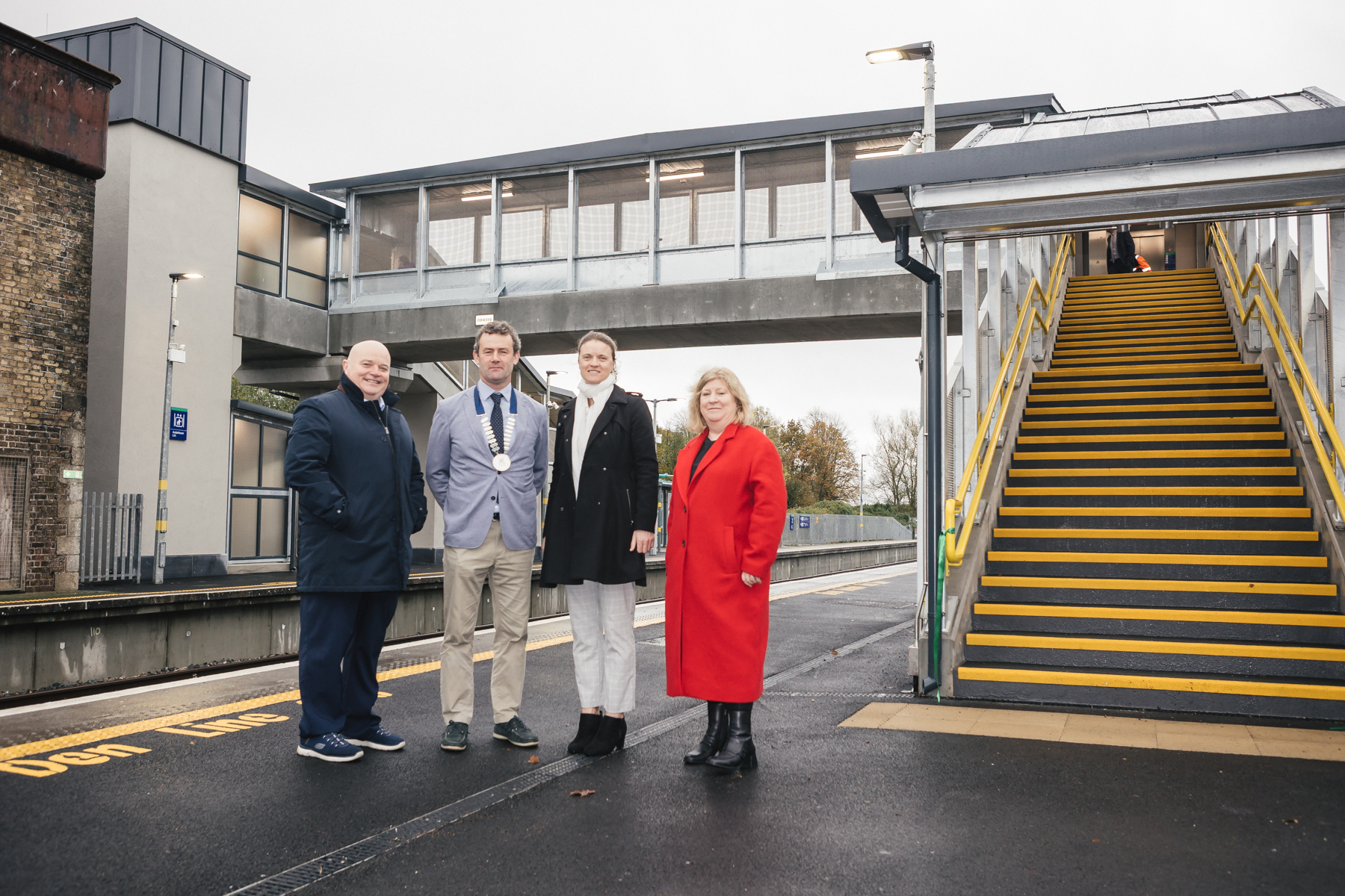 Opening of AThy footbridge