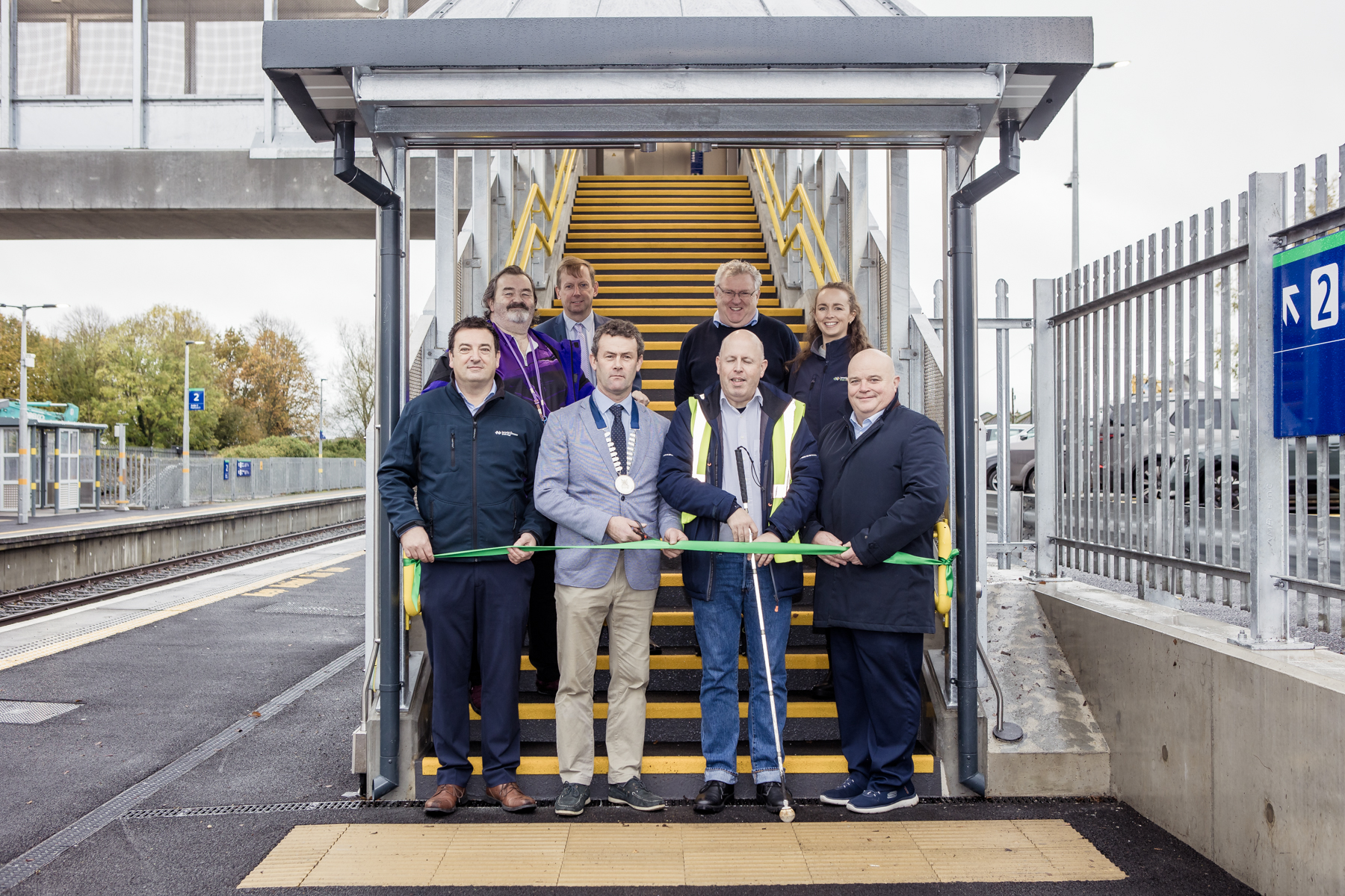 Athy Footbridge opening