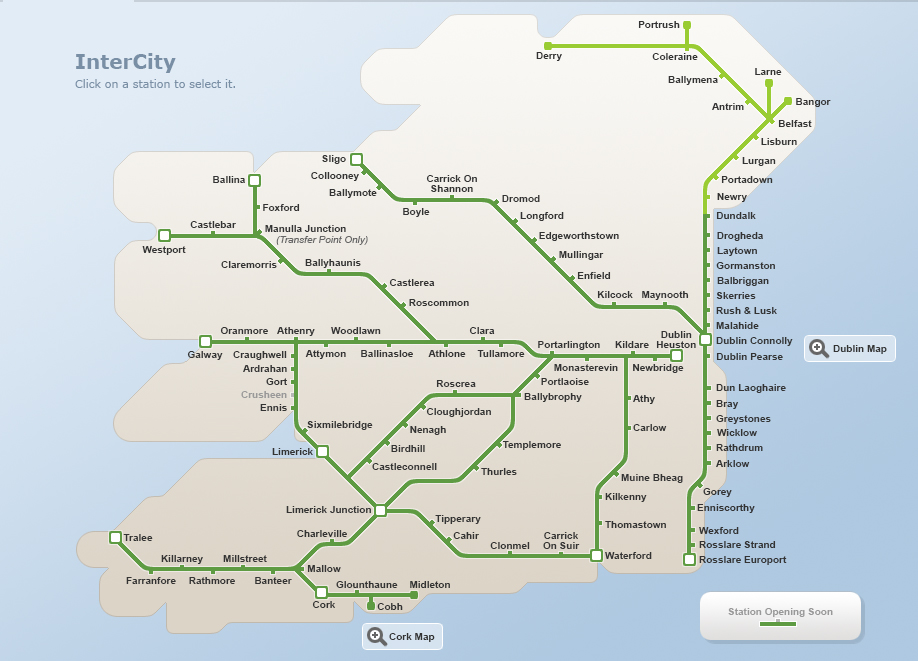 Train Timetables By Route